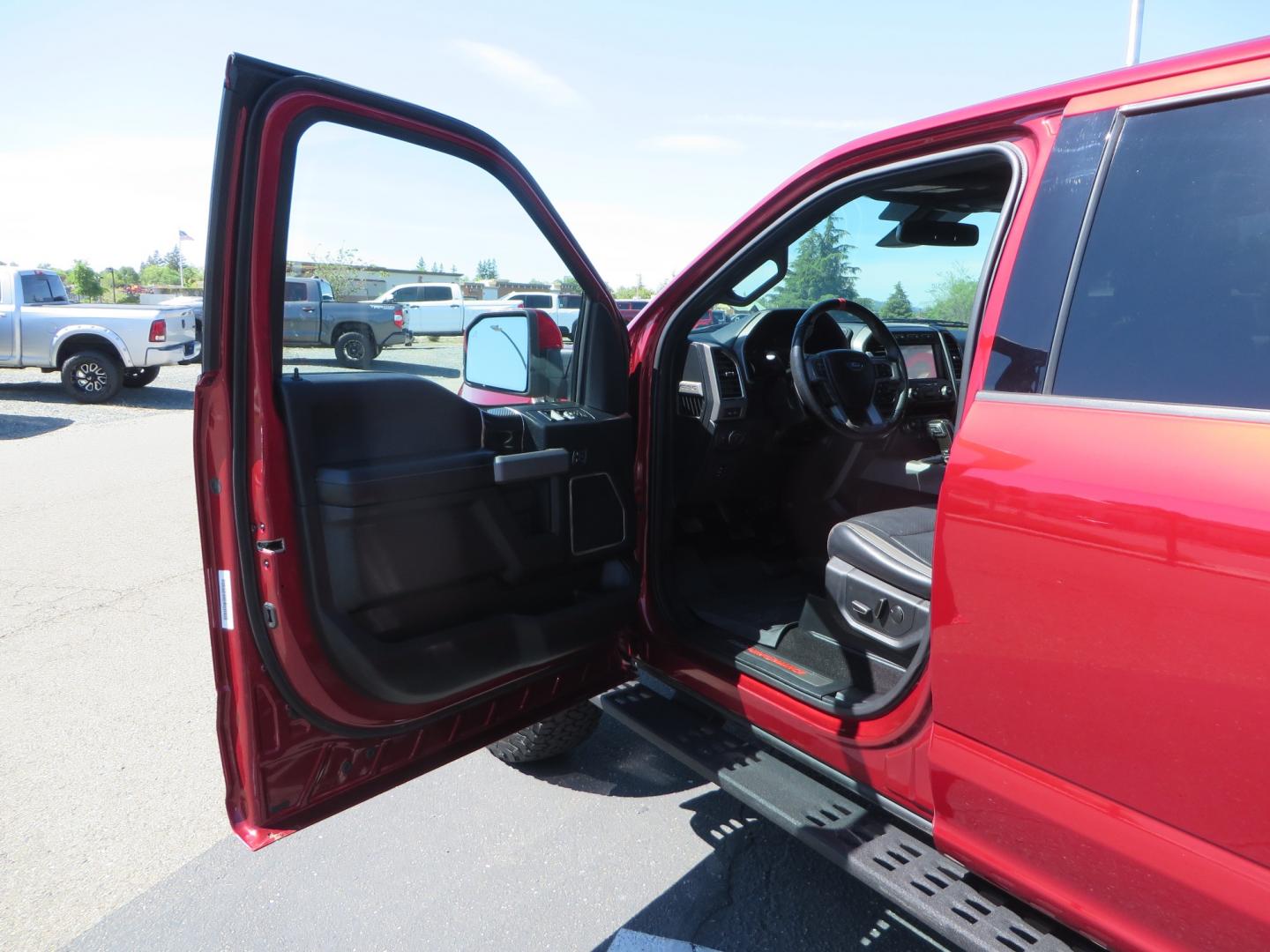 2018 MAROON /BLACK Ford F-150 Raptor SuperCrew 4WD (1FTFW1RG0JF) with an 3.5L engine, automatic transmission, located at 2630 Grass Valley Highway, Auburn, CA, 95603, (530) 508-5100, 38.937893, -121.095482 - Clean Raptor featuring a set of Eibach front springs, 37" BFG KO2 tires, and led fog lights. - Photo#15